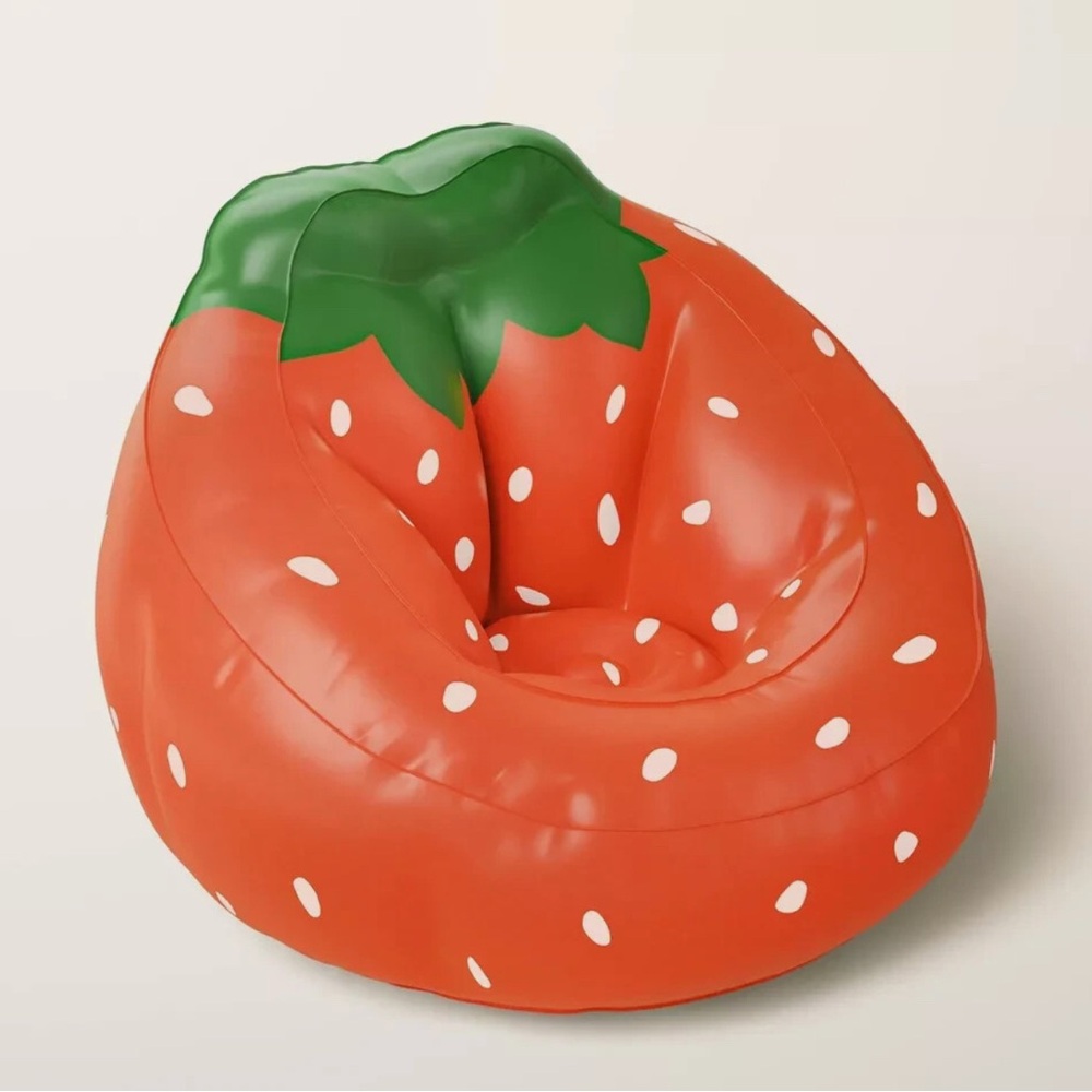 Kate Spade x Target Strawberry Inflatable Chair - Picture 2 of 5